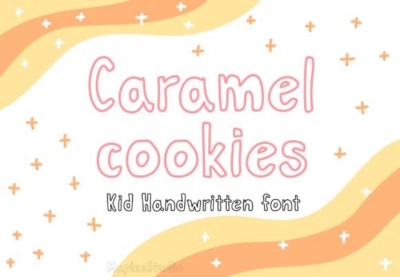 Caramel Cookies: A Whimsical Font for Playful Editorial Design