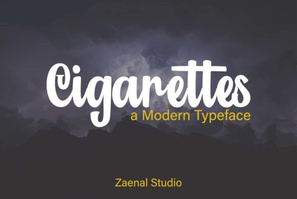 Cigarettes Font: Elevating Brand Typography for Modern Marketers