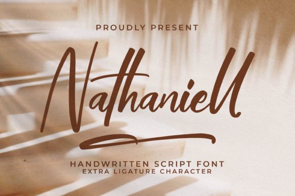 Elevate Your Craft with the Nathaniell Handwritten Font