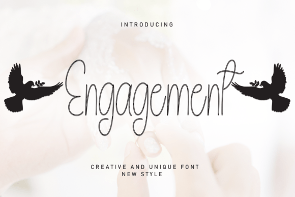 Engagement Font: A Sweet Touch for Small Business Branding