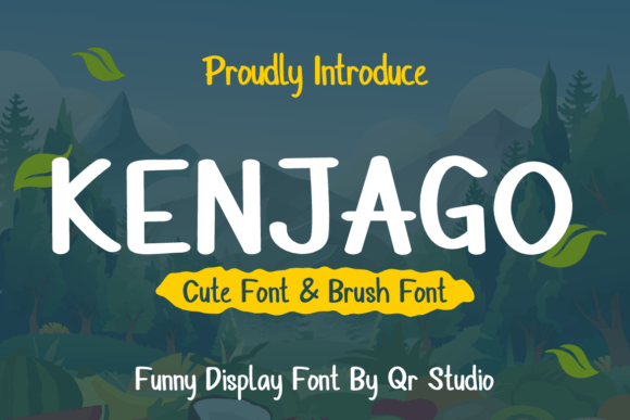 Kenjago: A Friendly Handwritten Font for Modern Web Design Projects