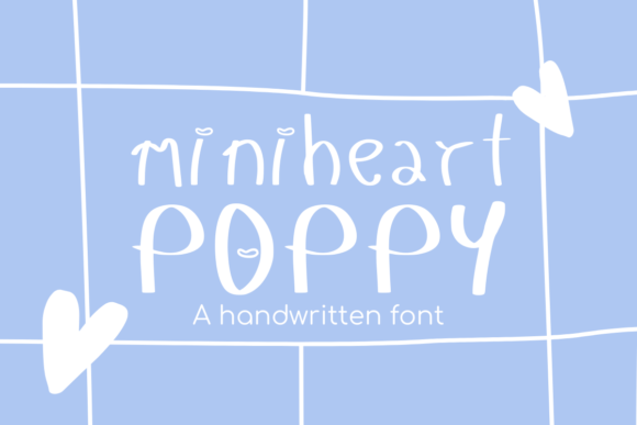 Mini Heart Poppy: A Sweet Script Font for Warm Brand Identities