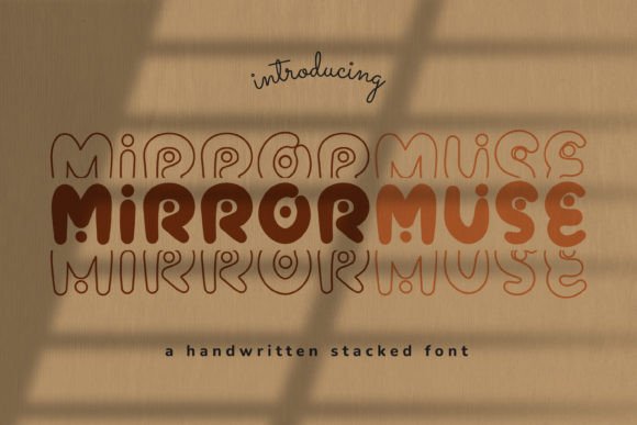 Mirrormuse: A Script Amp Typeface for Modern Web Design and Brand Identity