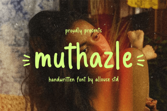 Muthazle: A Charming Script Font for Elegant Editorial Design