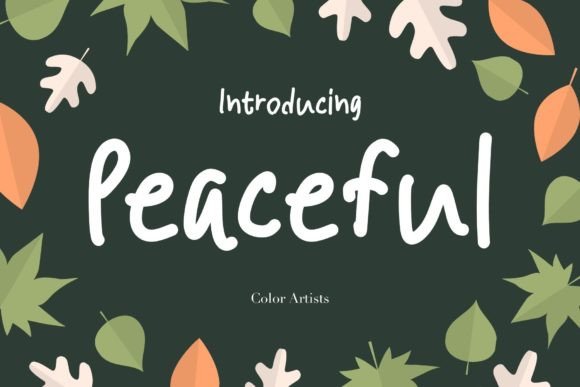 Peaceful Font: Elevating Digital Design with Calm, Clarity, and Brand Harmony