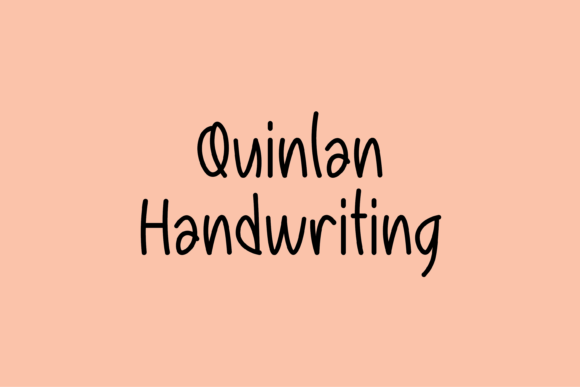 Quinlan: A Whimsical Handwritten Font That Elevates Branding Projects