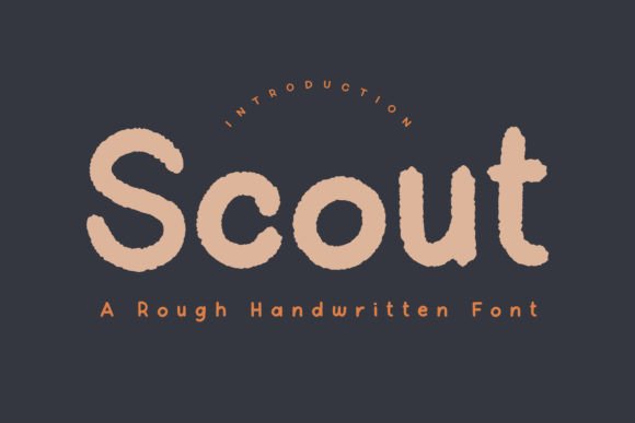 Scout: A Handwritten Font with Retro Charm for Modern Editorial Design