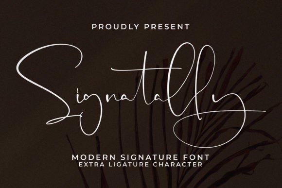 Signatally: A Modern Script Font for Impactful Digital Marketing