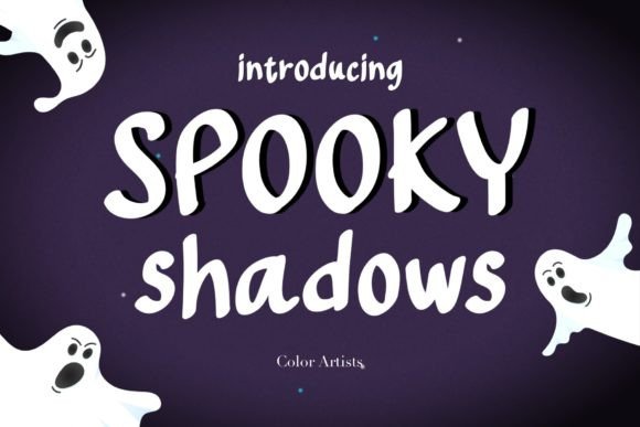 Spooky Shadows Font: A Subtle Elegance for Editorial Mystery