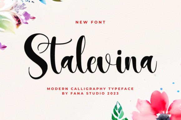 Stalevina Font: Elevate Your Brand with Elegant Script Typography