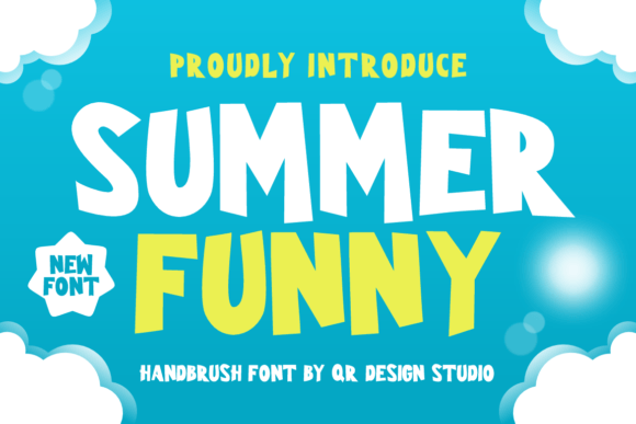 Summer Funny: The Bold Display Font That Elevates Digital Marketing Visuals