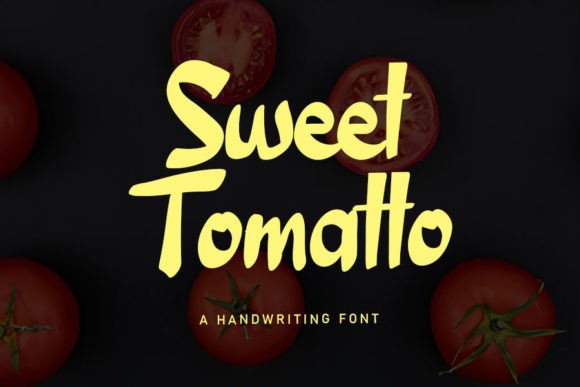 Sweet Tomatto: A Playful Handwritten Font for Editorial Charm