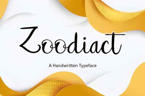 Zoodiact: A Retro-Inspired Handwritten Font for Campaign Visuals
